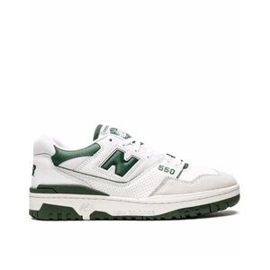 New Balance 550 White/Forest Green Sneakers